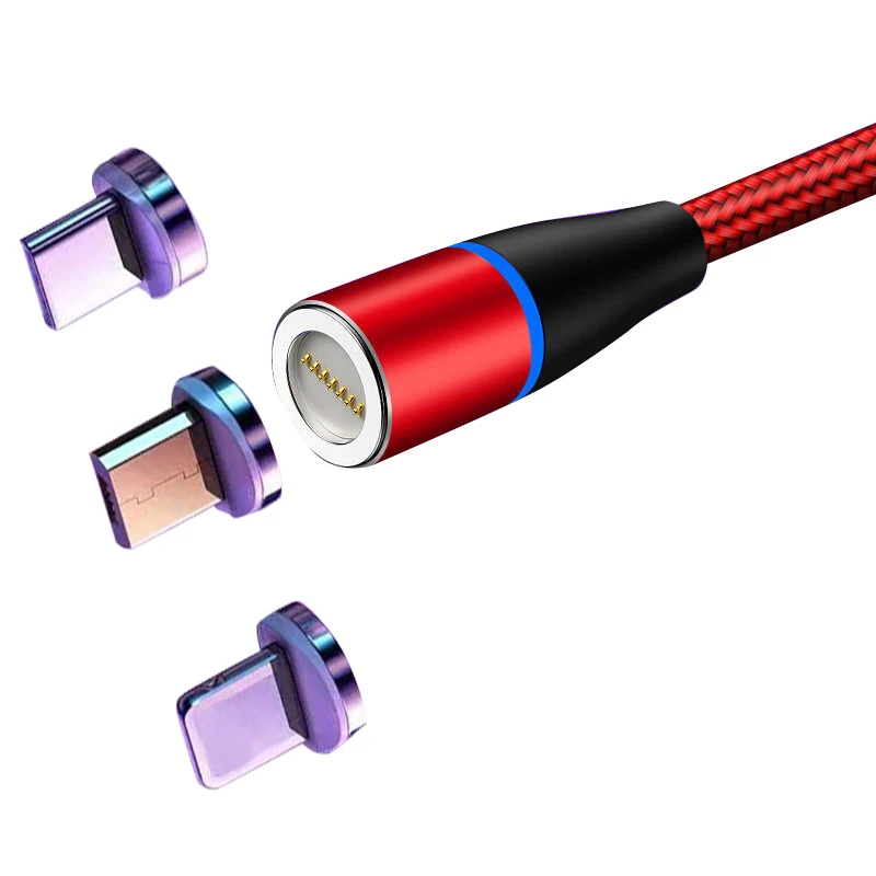 

5A Magnetic USB data Cable for iphone huawei honor xiaomi redmi Fast Charging Type-C MicroUSB Cable car Flash charge