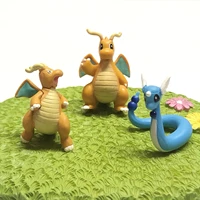 tomy pokemon action figure small candytoy 3 cm dragonite dragonair evolution group doll doll model toy
