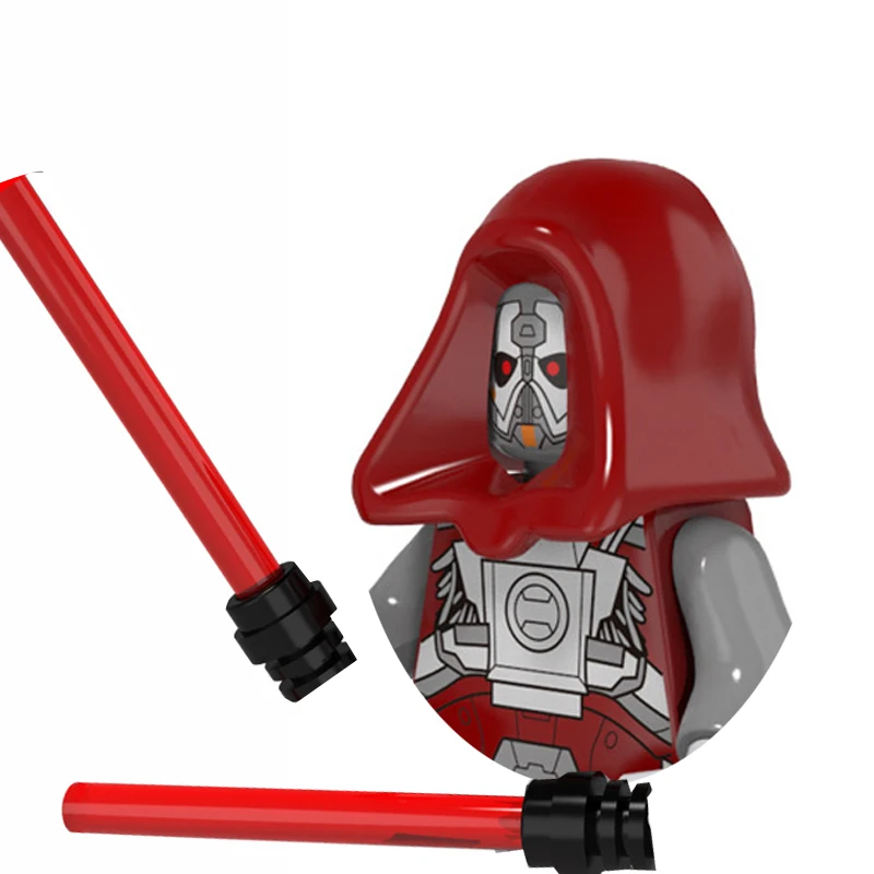 Миниатюрная экшн-игрушка Kylo Ren Оби-Ван фигурки из конструктора Диснея Аниме