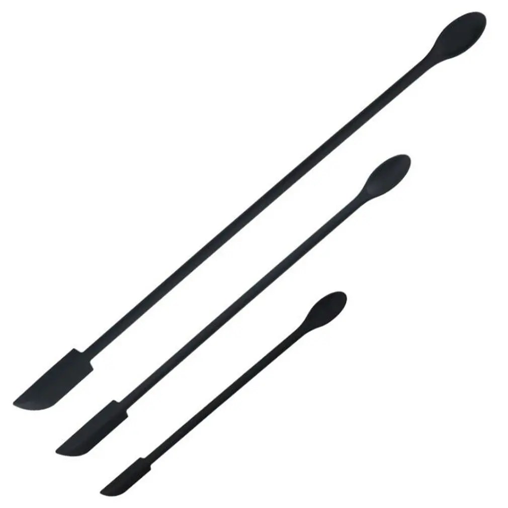 

3 Pcs Scraper Creative Mini Silicone Double-headed Small Tip Spatula Set Jam Heat-resistant And Ergonomic Design Safe Spatula