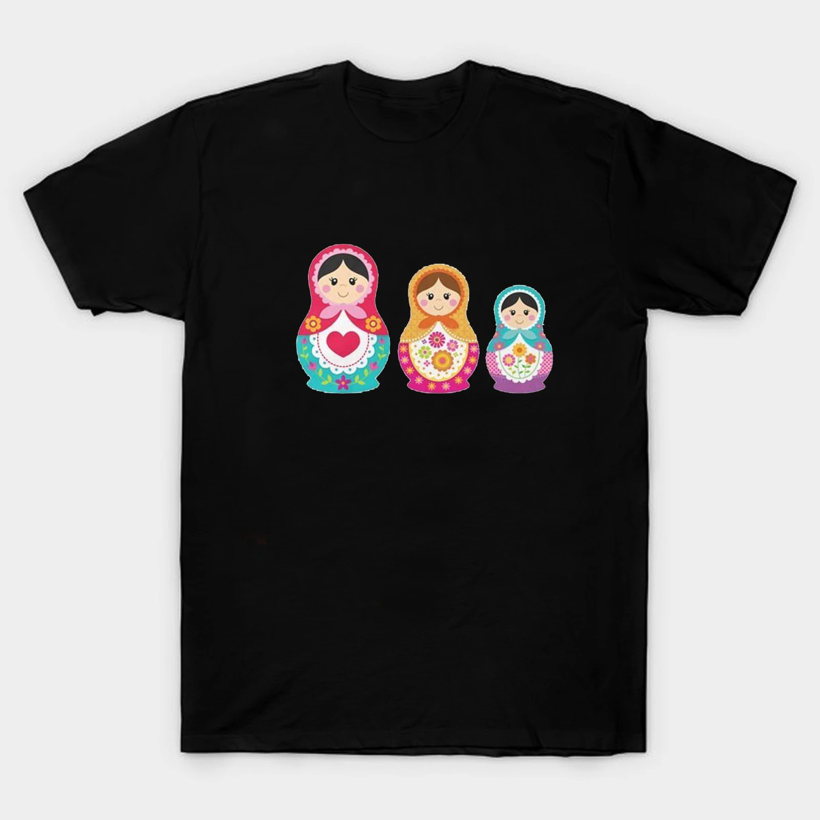 

Russian Doll T-Shirt. Summer Cotton Short Sleeve O-Neck Men's T Shirt New S-3XL
