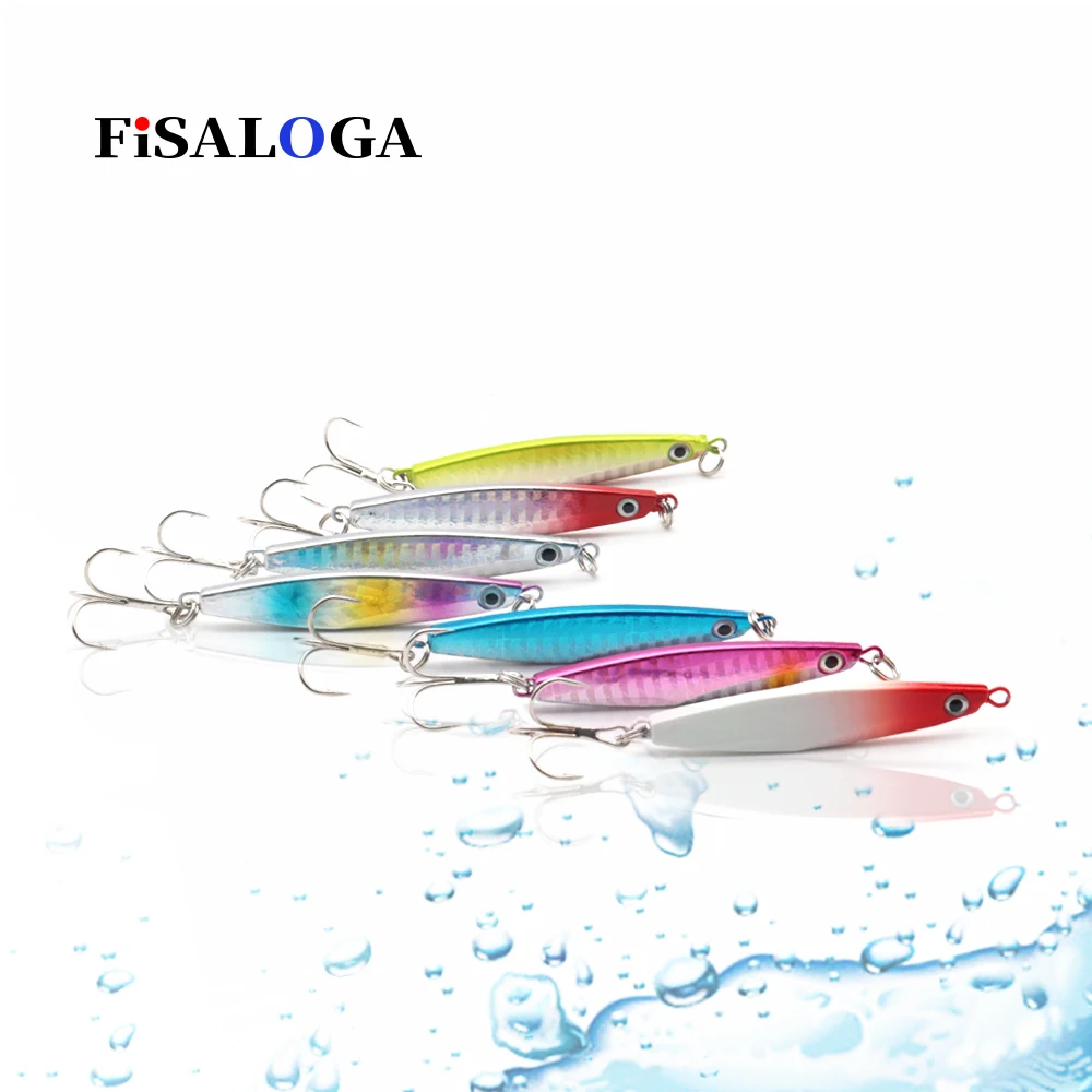 Металлические джиг приманки Slow Jigging 14 г 21 Свинцовые Приманки для забрасывания