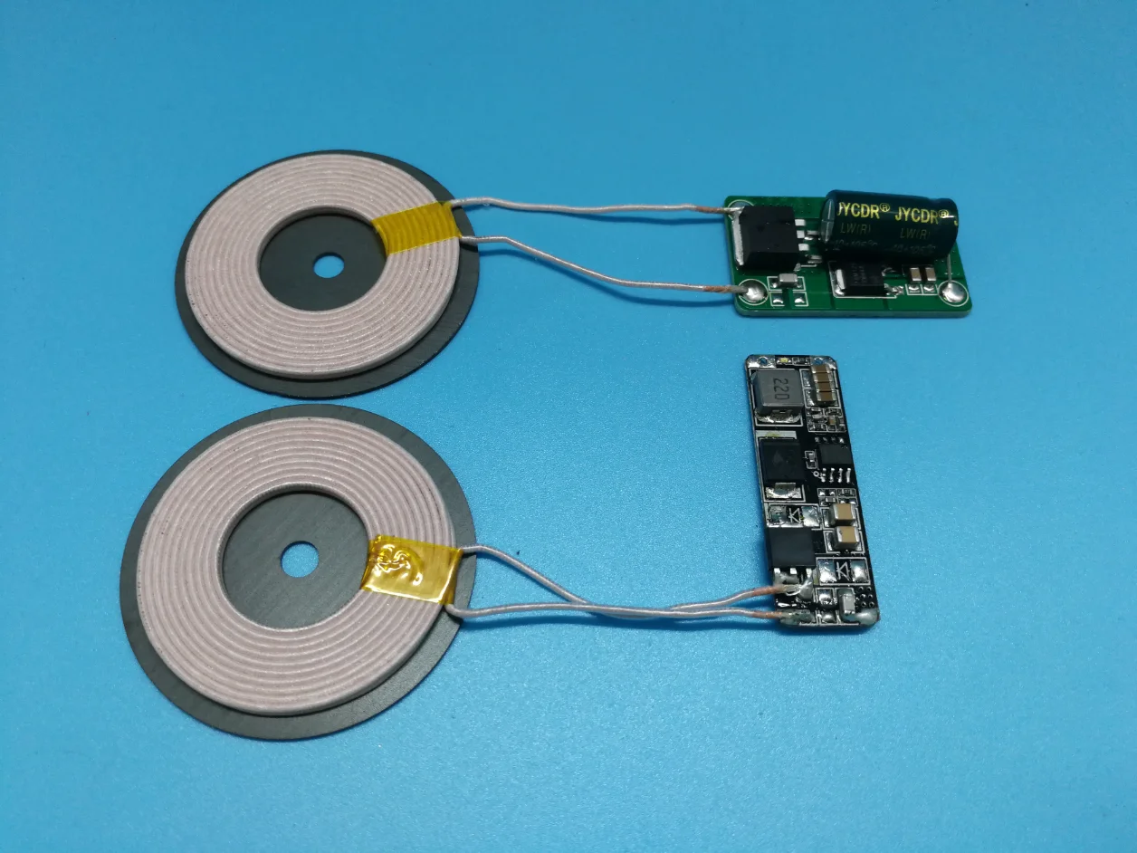 50 Вт высокомощный беспроводной источник питания Робот беспроводная зарядка пик