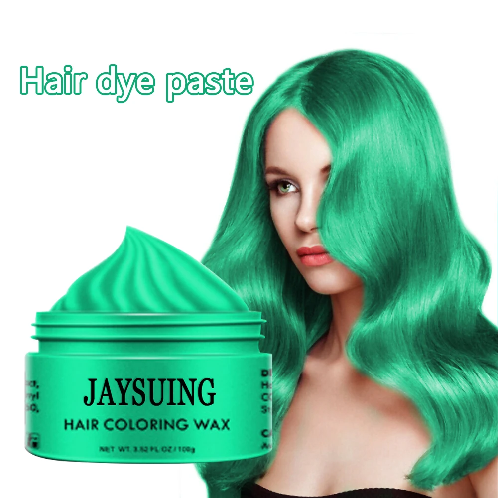 100 г натуральный унисекс DIY крем для волос краска временная глина Восковая