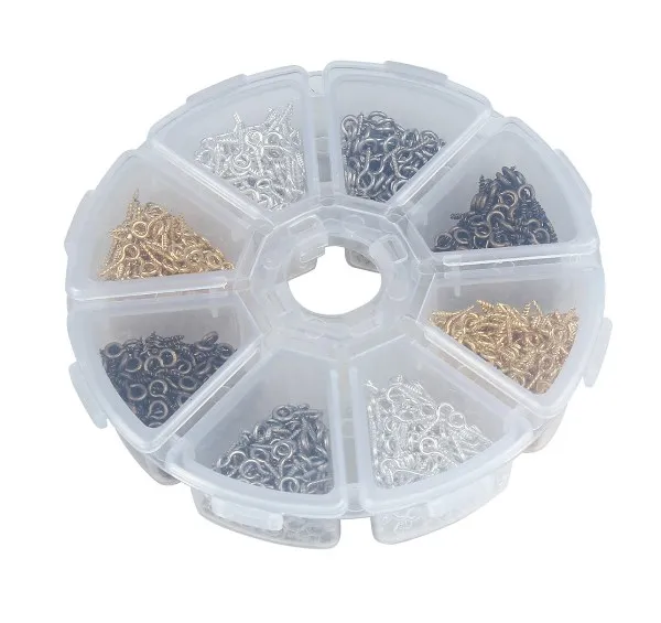 

Коробка для изготовления ювелирных изделий, 800 шт., 4*10 мм