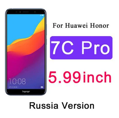 2 шт закаленное стекло для huawei P8 P9 lite mini plus Honor 7A 7C Pro Взрывозащищенная защитная пленка для экрана - Цвет: Honor 7C Pro