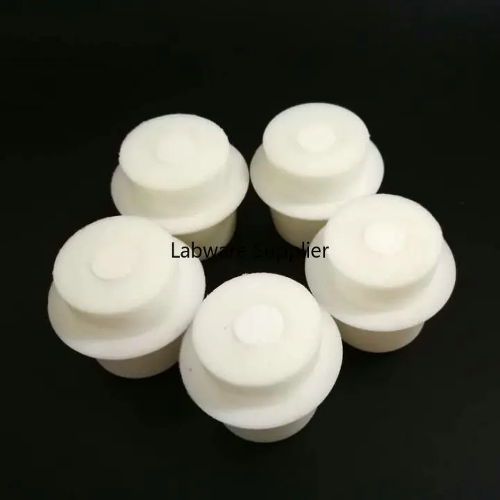 5 шт./партия различные размеры коническая колба Силиконовая пробка бежевый