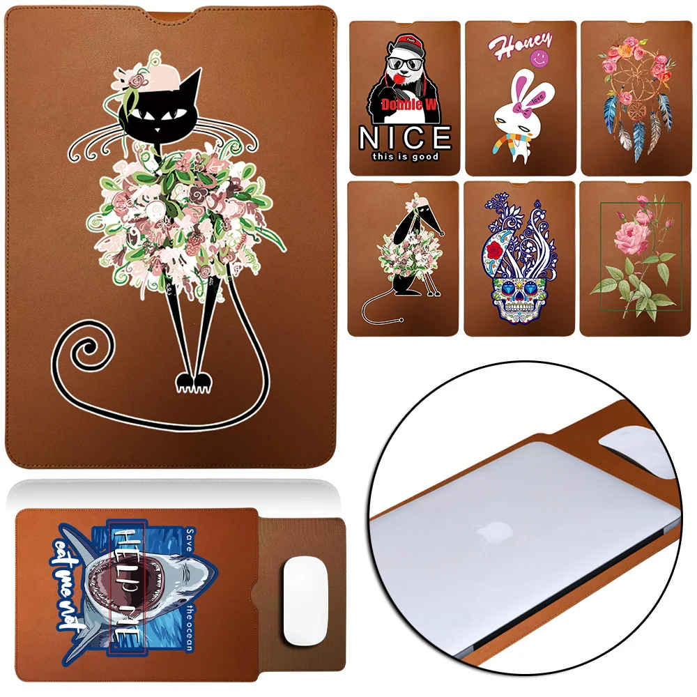 

Laptop Bag 11 12 13 14 15 Inch Briefcase Notebook Liner Sleeve Pouch Multi-color Pattern Macbook Pro 13 Case PC Accessories