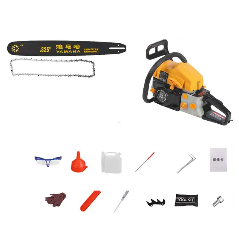4-тактная бензопила мощностью 11500 Вт маленькая портативная цепная пила