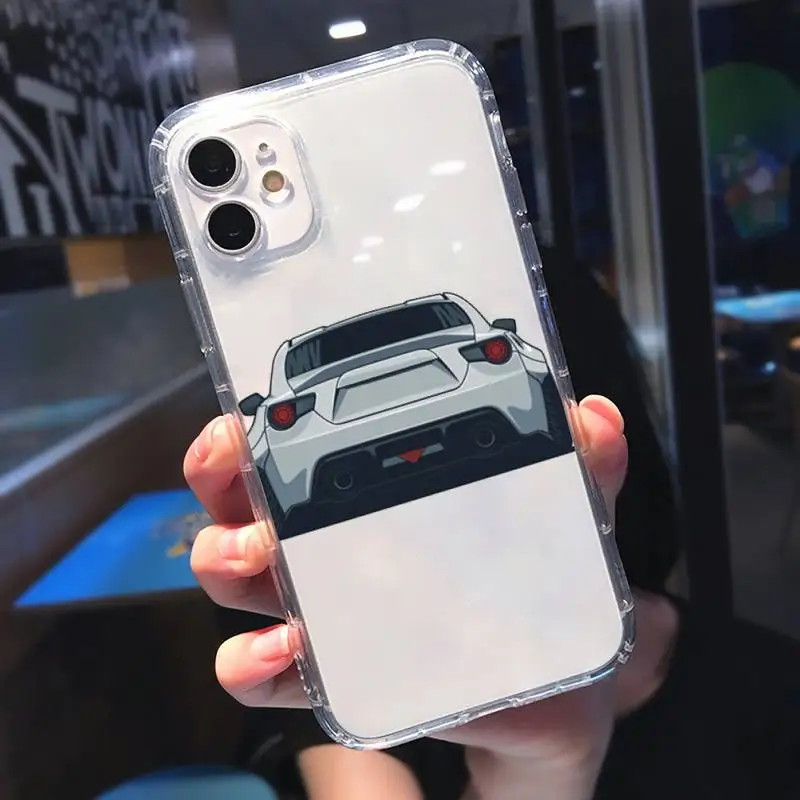 

Sports Cars Male Men Phone Case Transparent soft For iphone 5 5s 5c se 6 6s 7 8 11 12 plus mini x xs xr pro max