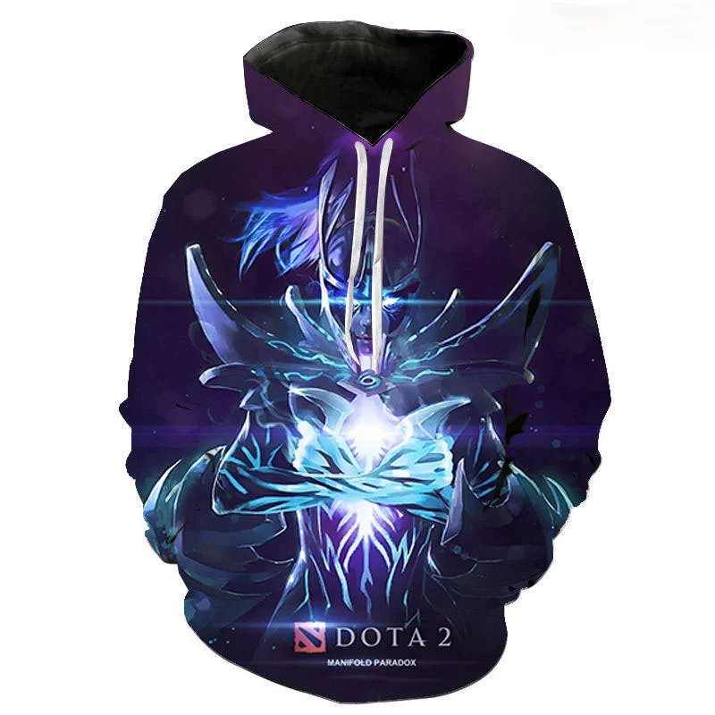 

Толстовки Dota 2 с 3D принтом для мужчин и женщин, крутой пуловер с длинным рукавом, модное пальто для мальчиков и девочек