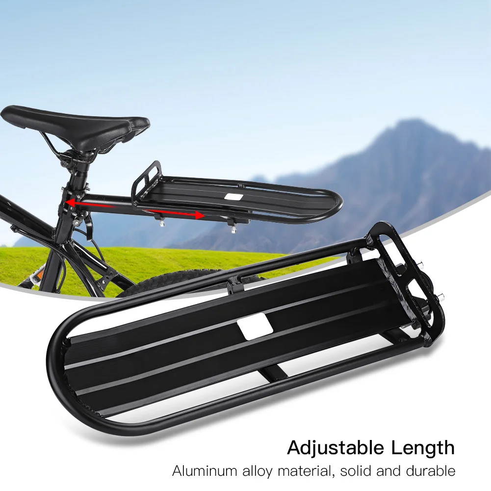 Bicycle Rear Seat Luggage Carrier Rack Shelf 10KG Aluminum Alloy MTB Bike Bracket Racks Hex Wrench | Спорт и развлечения
