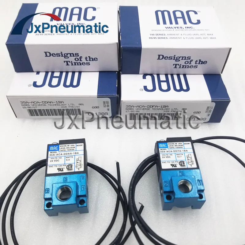 Бесплатная доставка Пневматический электромагнитный клапан MAC 35A-AAA-DDAA-1BA 24 В 5 4 Вт