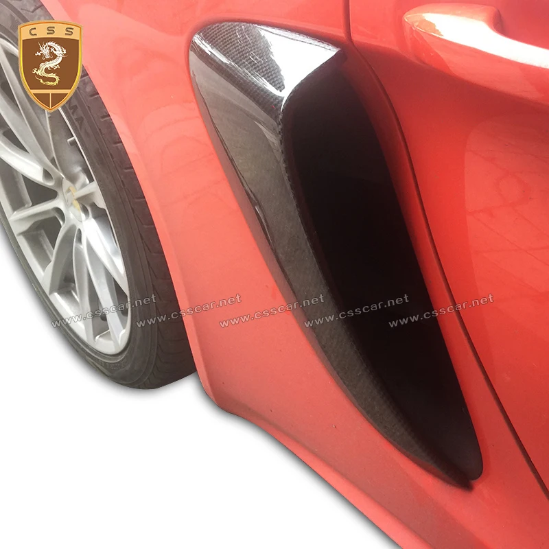 Подходит для Porsche 718 Cayman Boxster 2016-2019 заднее крыло вентиляционное отверстие отделка