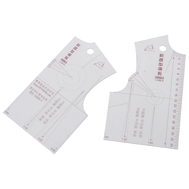 

1:5 Women Clothes Prototype Ruler Drawing Template Tools Sewing Accessories
