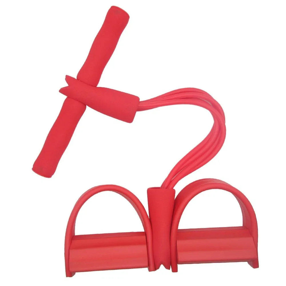 4 трубки сопротивления бытовой Педальный Тренажер съемник для домашнего