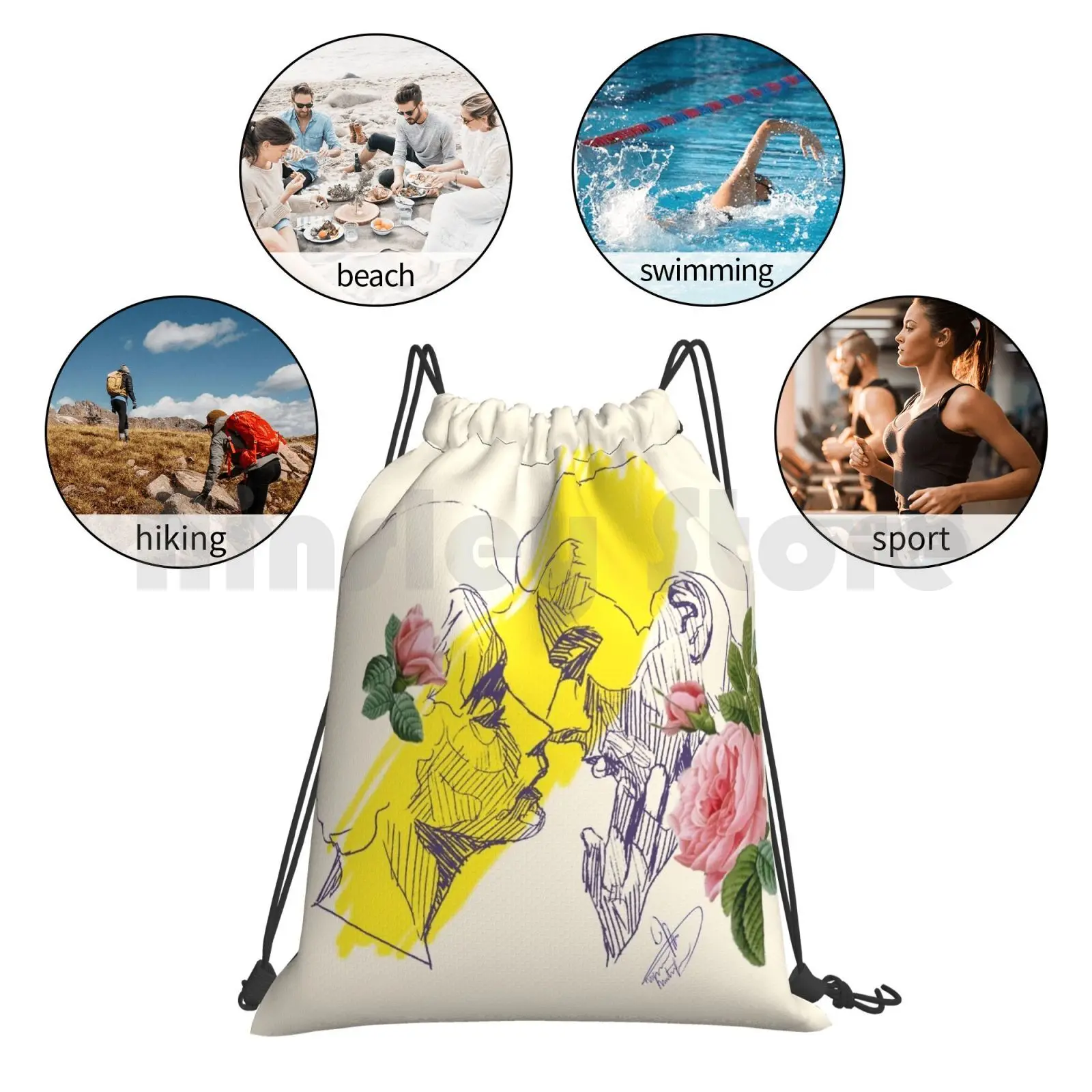 Водонепроницаемая спортивная сумка место под солнцем для любителей спортзала