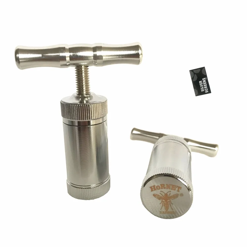 Алюминиевая Пыльца Пресс er com пресс или мельница для специй трав табачные трубки