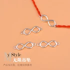 Кулон в виде кольца Бесконечная любовь из серебра 925 пробы, 8 видов