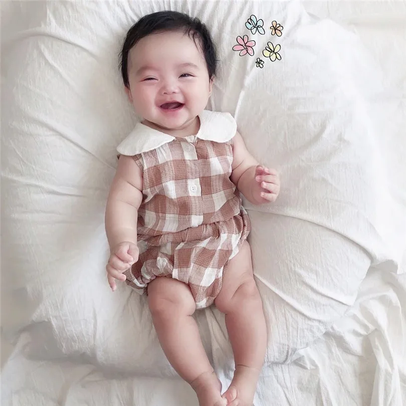 Для маленьких девочек летний комплект одежды для младенцев и детей ясельного