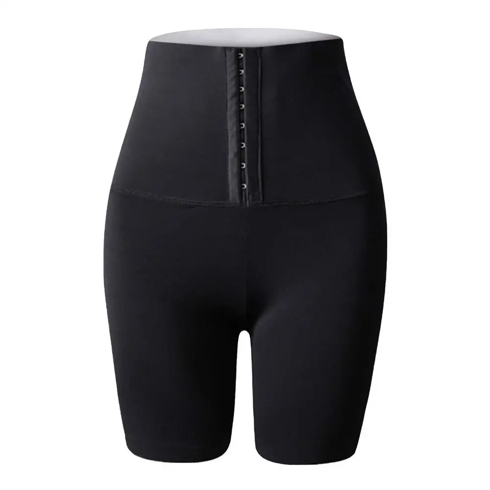 

Yoga pants body sculpting buttock female training shorts weight loss shaping five-point pants fitness sports sweating body pants