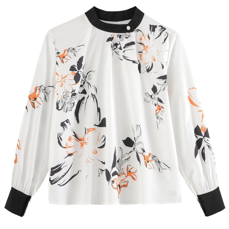 Модная одежда в Корейском стиле женские топы и блузки 2021 шифоновая блузка для