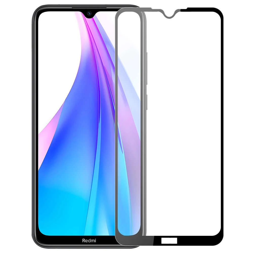 9H HD полное покрытие стекло для Redmi 8 8A Note Pro 8T Защита экрана Xiaomi MiA3 Lite CC9 CC9E
