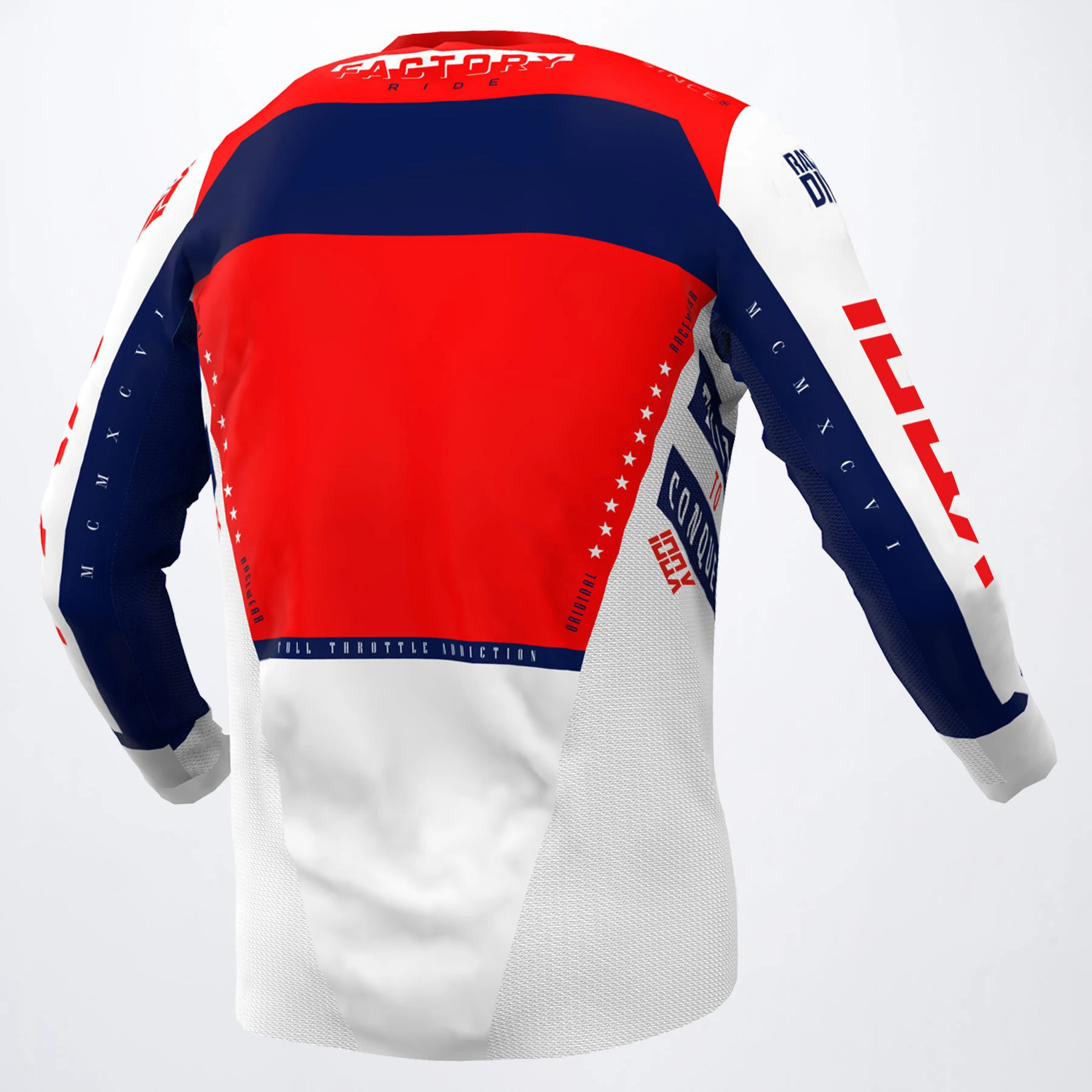 IOQX Tang/Rasp/Black/White PODIUM GLADIATOR Off Road MX ATV MTB Mens Riding Dirt Bike Gear Motocross Racing Jerseys | Автомобили и