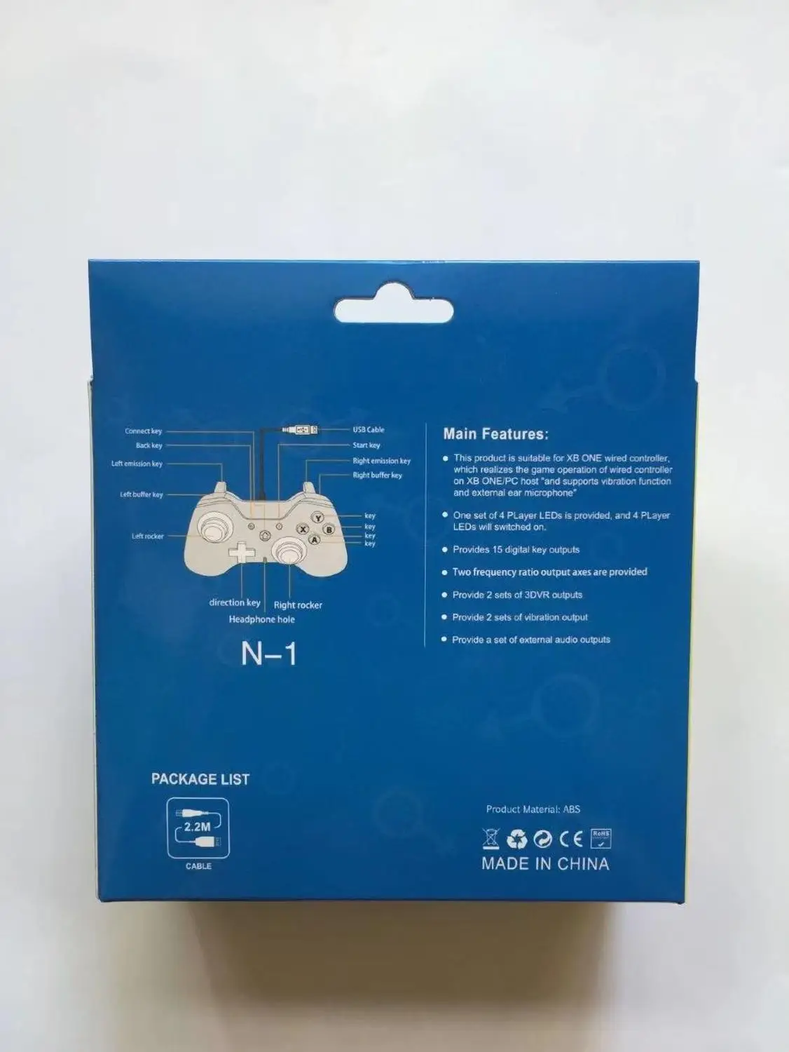 USB проводной контроллер для Microsoft Xbox One геймпад Slim ПК Windows Mando one джойстик|Геймпады| |