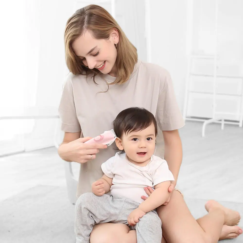 

Hot Sale Baby Special Hair Clipper High Quality Ultra-quiet Waterproof Rechargeable Child Electric Clipper