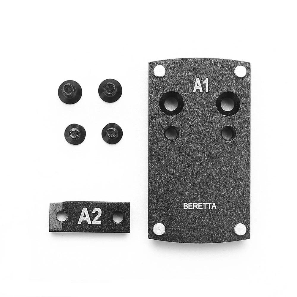 Установите вихревой/веномовый Micro Red Dot Sight Mount Base Adapter Plate For 17/19 Glock Colt 1911 Beretta 92 Guns XD S