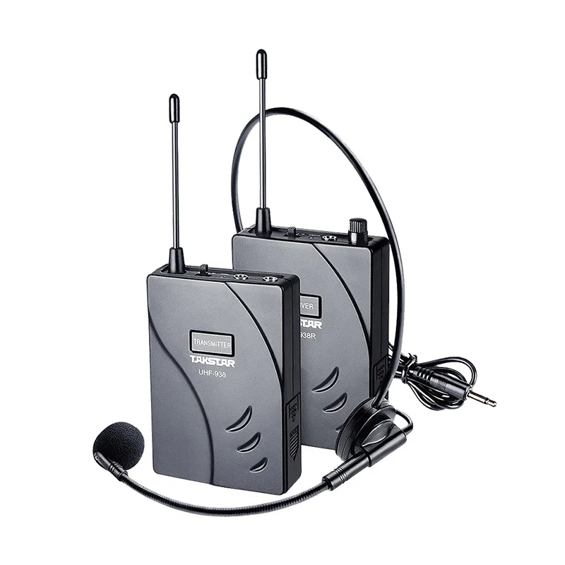 Настраиваемая Беспроводная система туристического гида Takstar UHF 938 диапазон