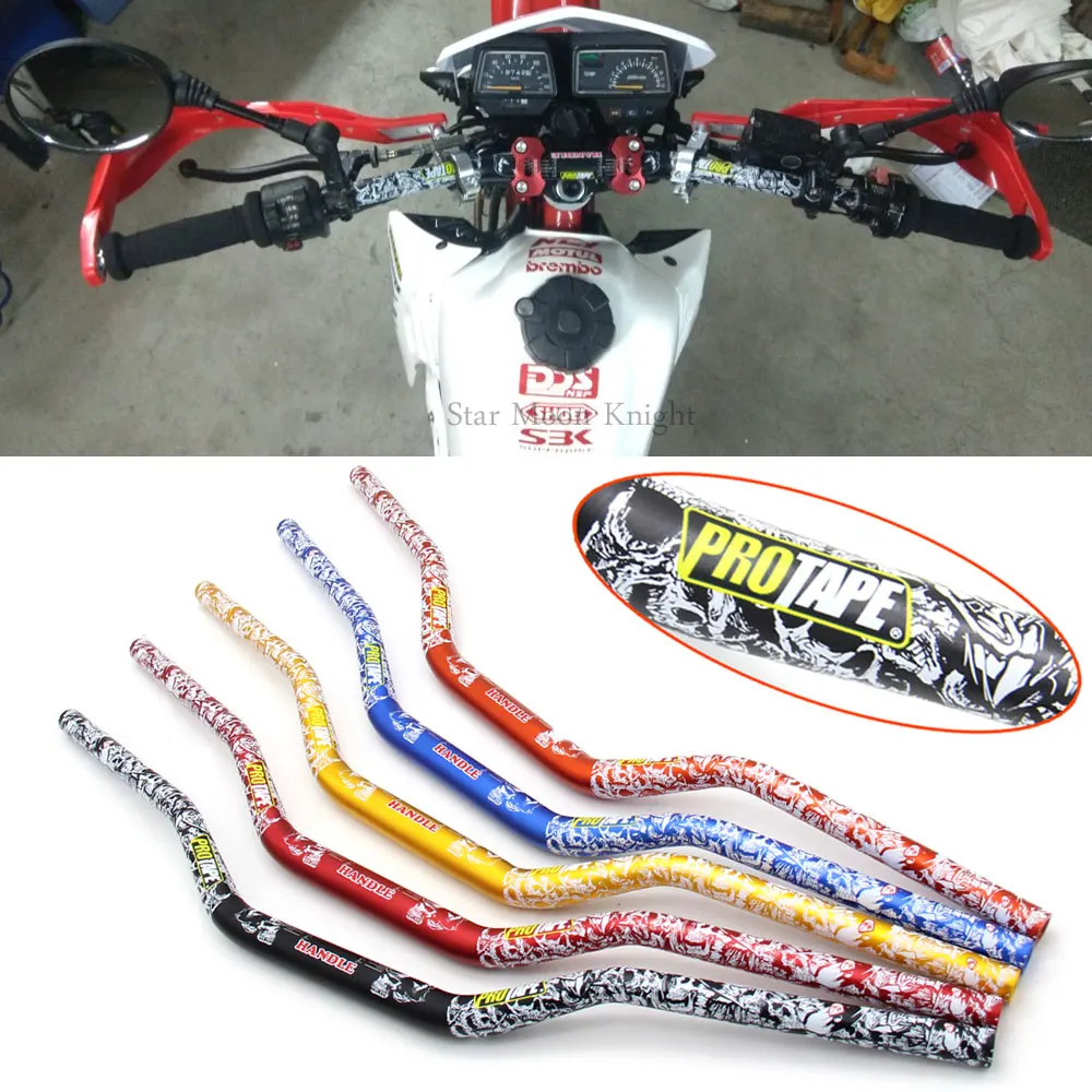 

Руль PRO Taper Pack Fat Bar 1-1/8 "Dirt Pit Bike Мотокросс Мотоцикл Руль 810 мм длина 28,5 мм PRO алюминиевый Универсальный