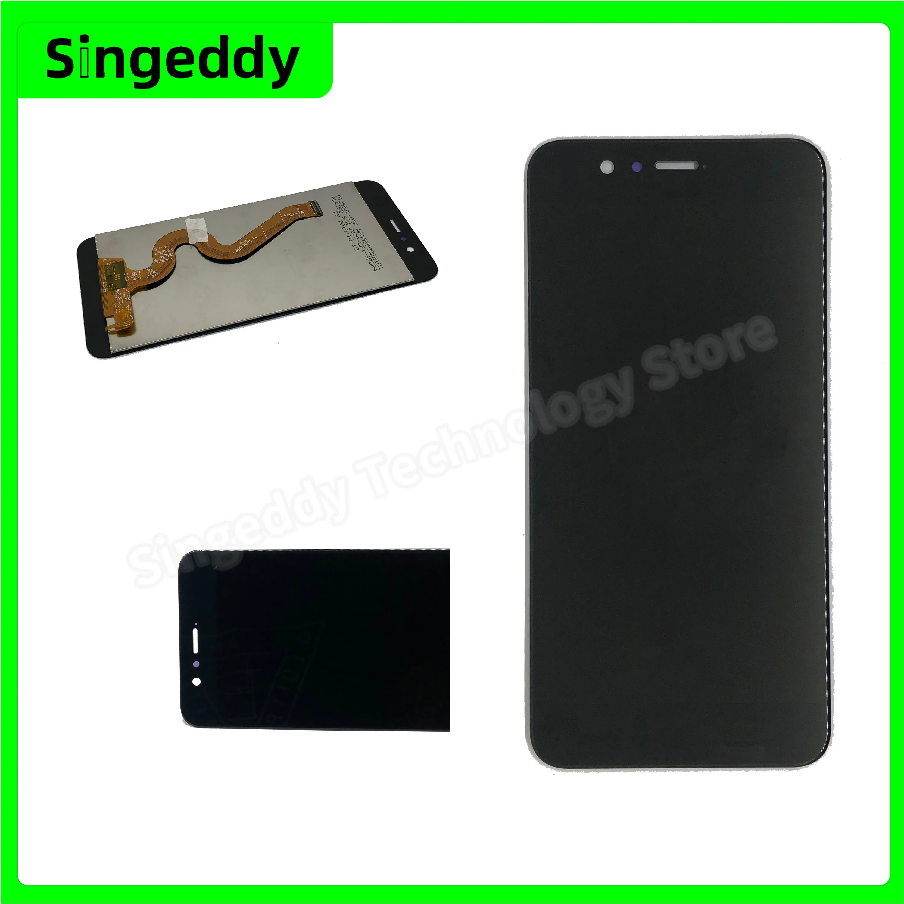 

P10 Selfie Display For Huawei Nova 2 Plus LCD Touch Screen Digitizer Complete Assembly BAC-L03 L21 AL00 5.5inch 1920*1080