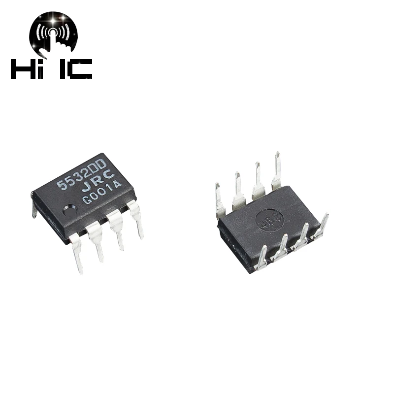 1 шт. JRC5532DD NJM5532DD двойной ОП усилитель низкий уровень шума прецизионный DIP8