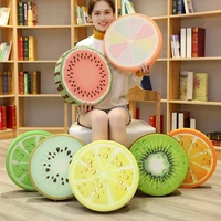 hot 40cm creative 3d fruit style pp cotton office chair back cushion nap pillow sofa throw plush pillow toy home decoration gift