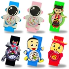 Часы детские кварцевые с изображением астронавта, для девочек и мальчиков