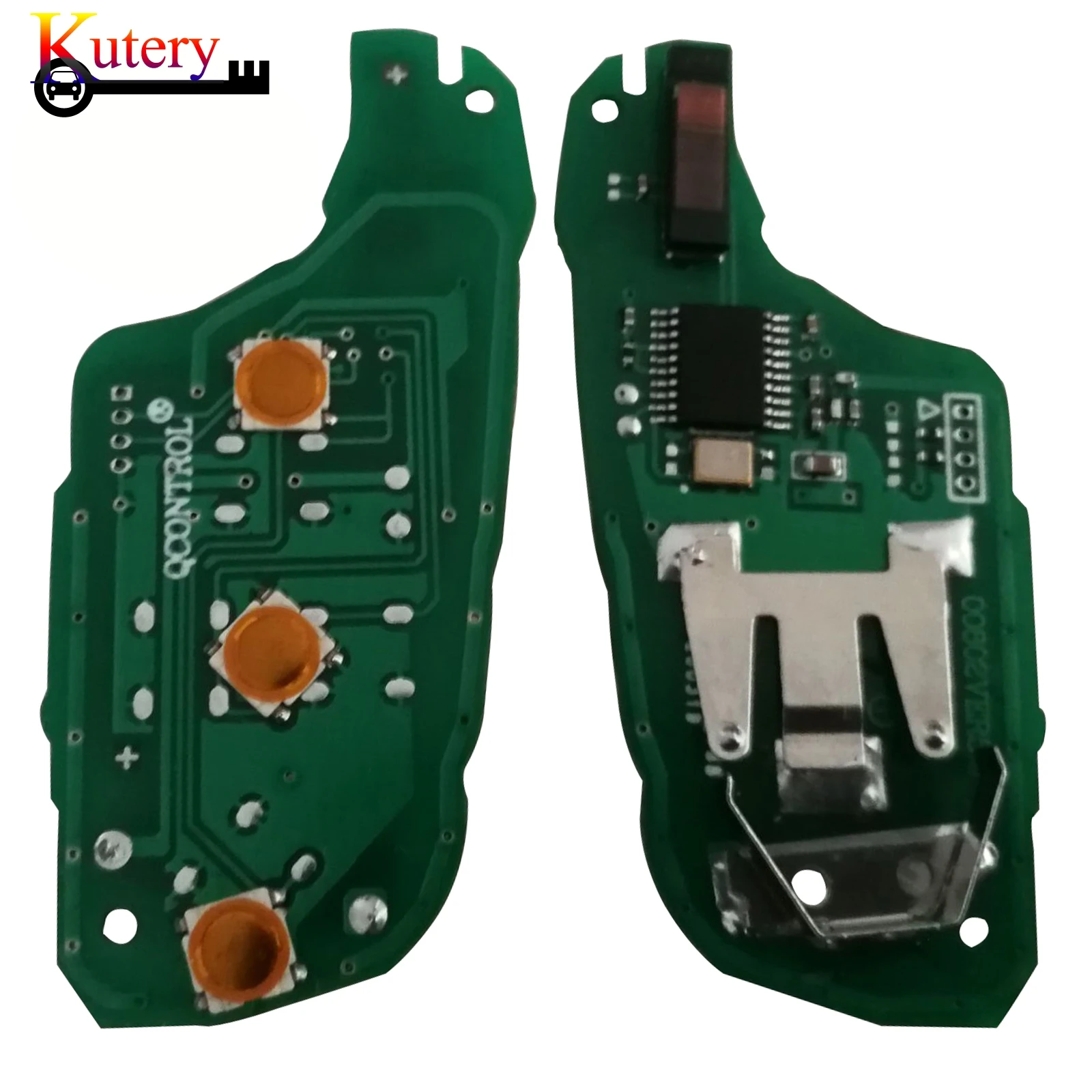 

Kutery Remote Car Key Circuit Board For Citroen C4I For Peugeot 508 3Buttons ID46 Chip 433MHZ