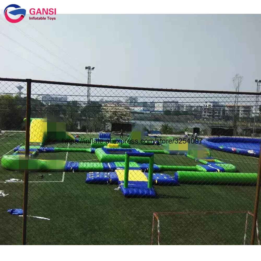 Factory price giant adult cheap inflatable water park kids aqua park sport games equipment portable water park for sale
