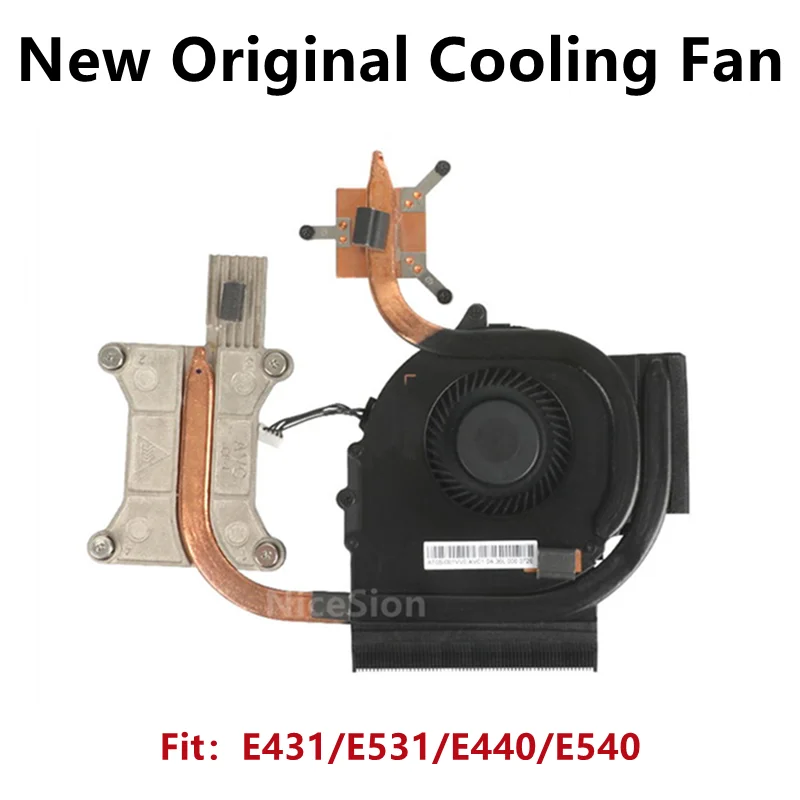 New Original For Lenovo ThinkPad Edge E431 E440 E531 E540 CPU Cooling Fan Heatsink Radiator Cooler FRU：04Y1366