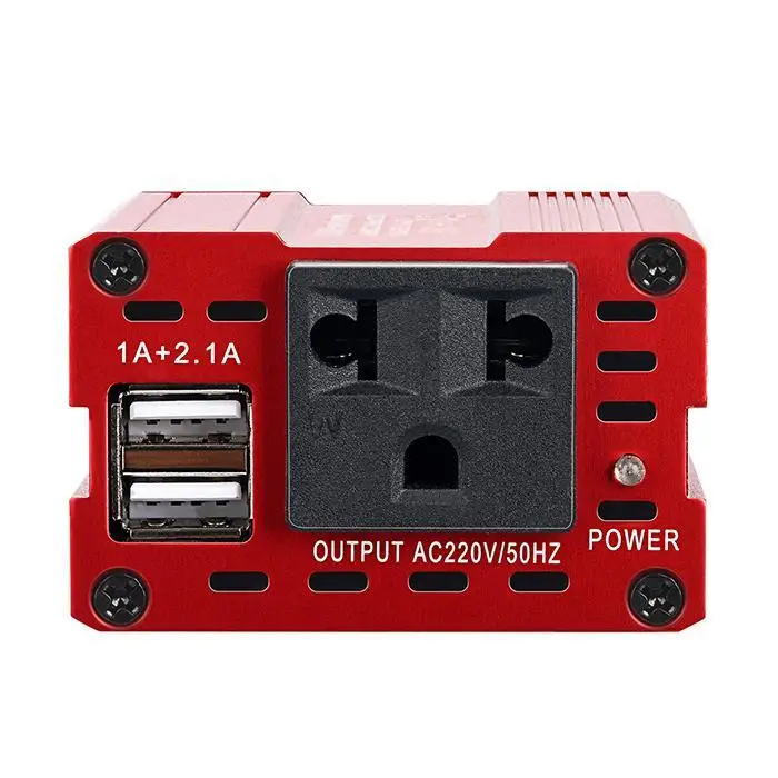 Новый 150 Вт автомобильный инвертор питания DC12V к AC110V/220 В двойной 50/60 Гц USB