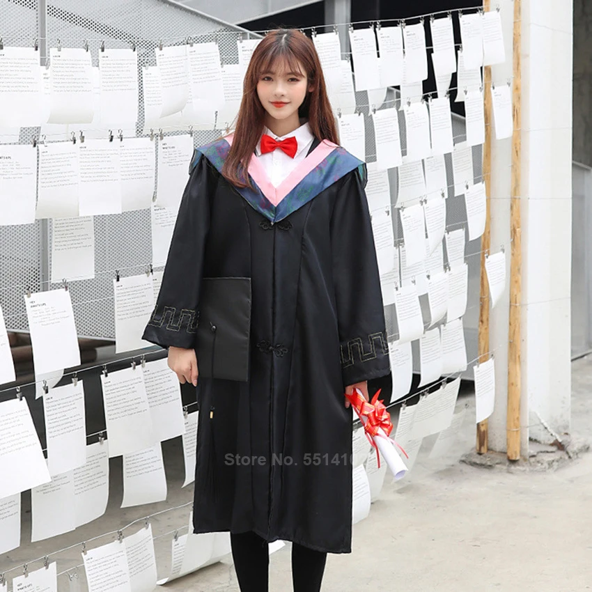 Выпускное Платье для взрослых школьная форма студентов Университетская одежда