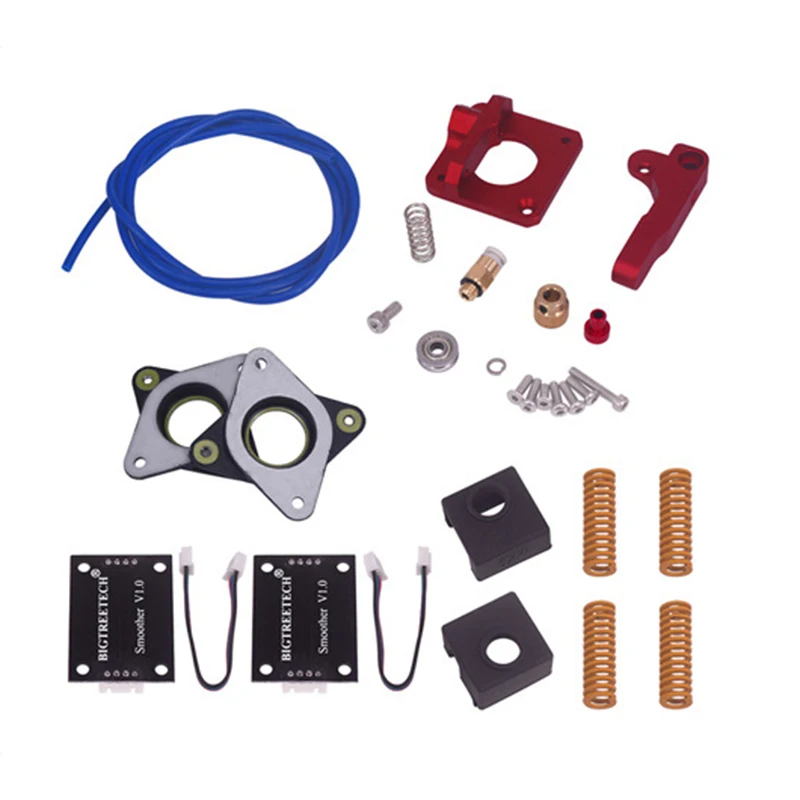 Аксессуары для 3d печати набор пружины экструдер носок трубка шаговые демпферы