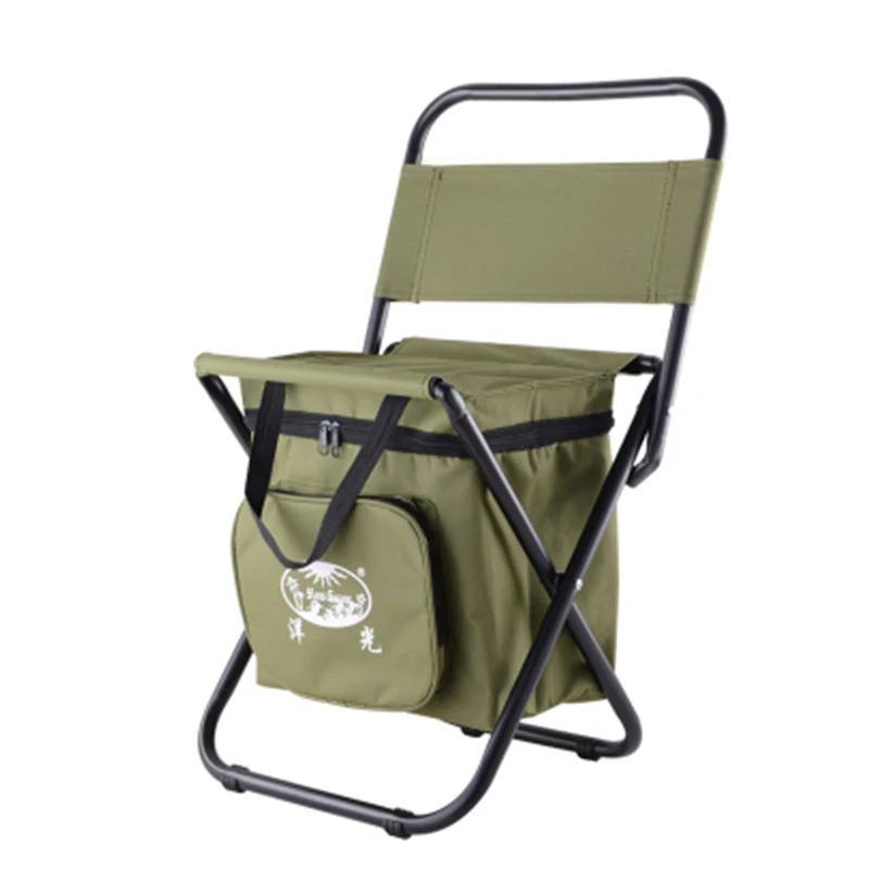 outdoor multi purpose stool camping fishing chair portable backpack cooler insulated picnic tools bag hiking seat table bag free global shipping