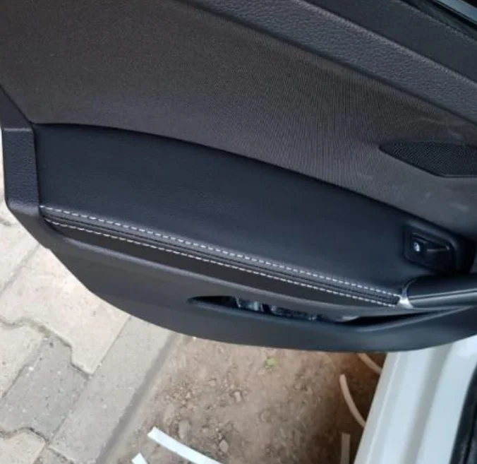 Подлокотник для автомобильной двери из микрофибры защитный кожаный чехол Golf 7 2014