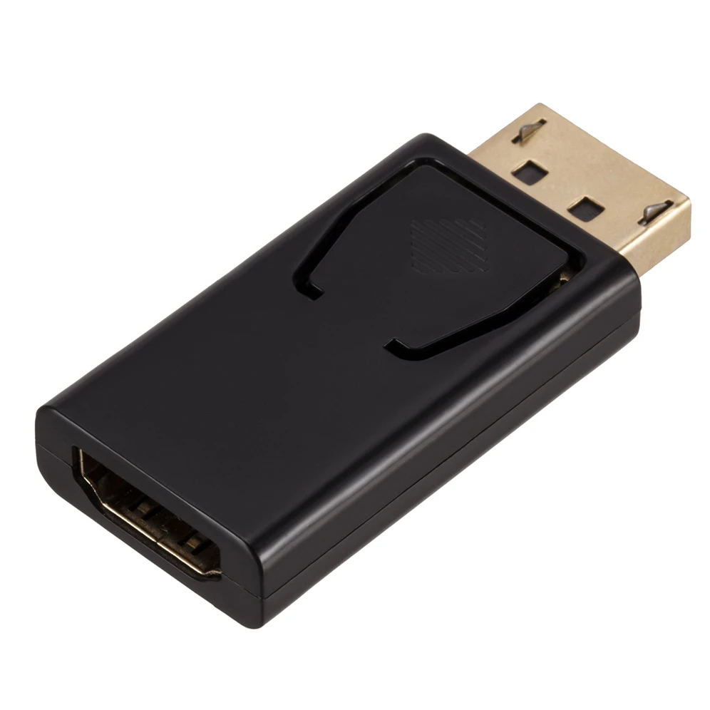 

Grwibeou 4K DisplayPort to HDMI Adapter Converter Display Port Male DP to HDMI Female HD TV Cable Adapter Video Audio For PC TV