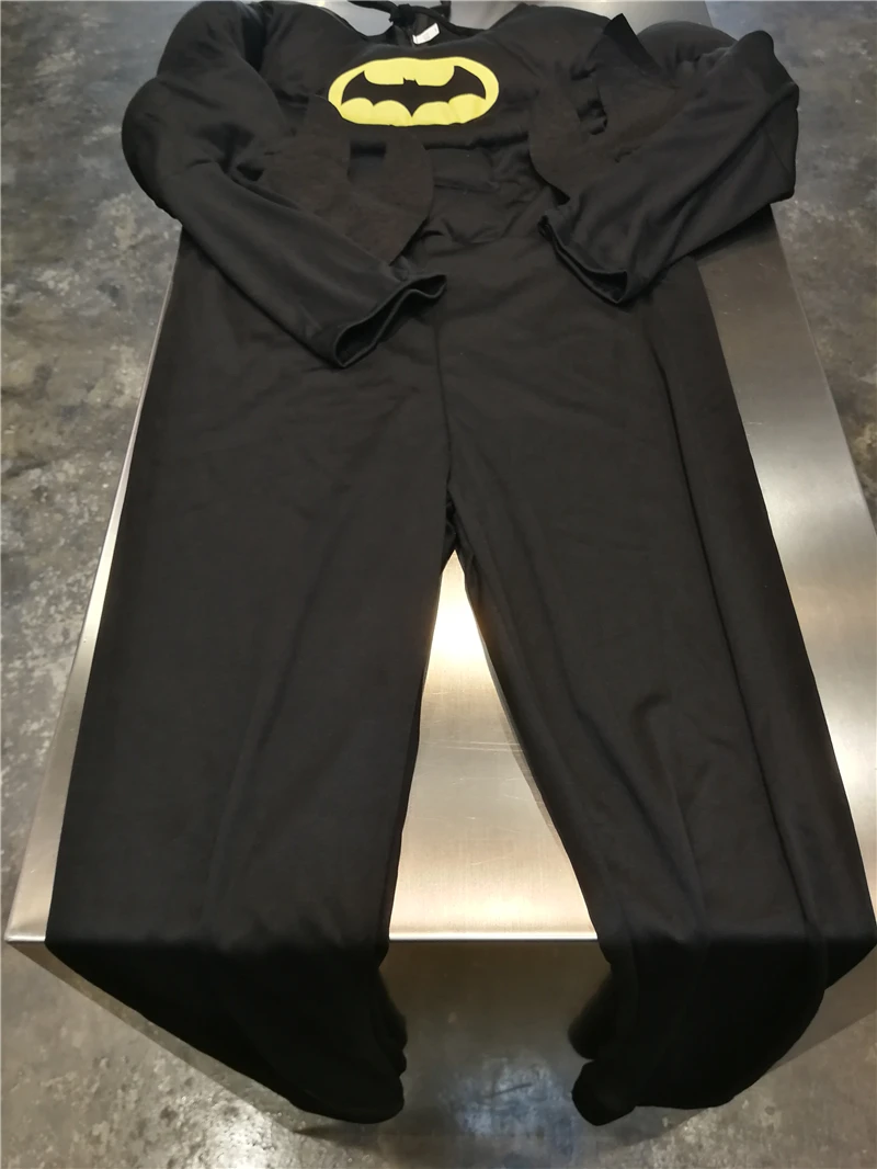 Хорошее качество костюм Бэтмена косплей для клевые Детские супергероя комплект