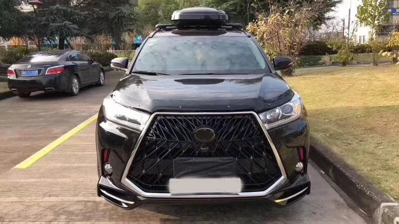 Передние и задние бамперы комплект кузова для хайландера 2015 2016 2017 2018 хайлендера