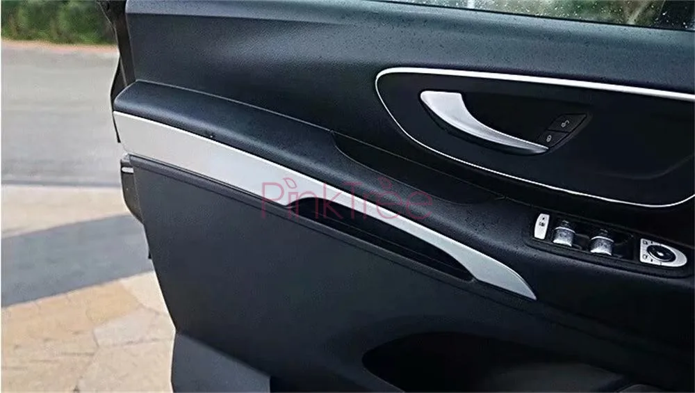 Для Mercedes Benz Vito 2014 2018 хромированная внутренняя панель для покрытия автомобиля