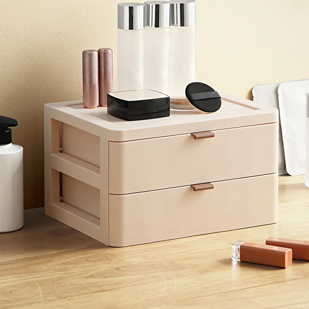 

Creative Earring Jewelry Storage Box Home Desktop Earrings Jewelry Necklace Storage Rack 2 Tier Jewelry Box Jewelry Rack